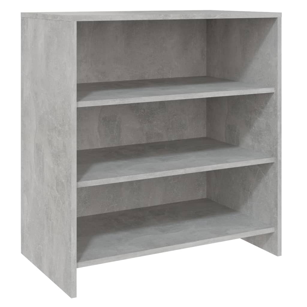 Dressoir 70X40,5X75 Cm Bewerkt Hout Betongrijs