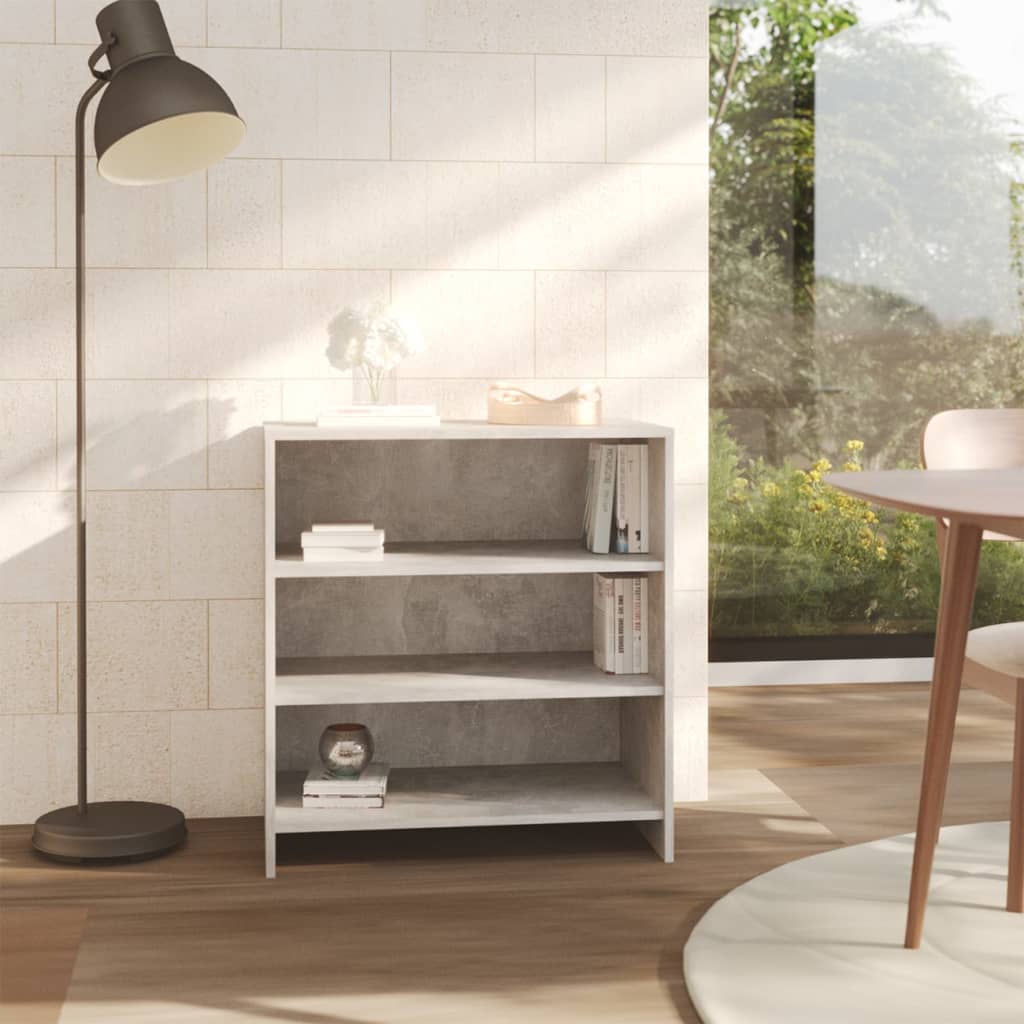 Dressoir 70X40,5X75 Cm Bewerkt Hout Betongrijs