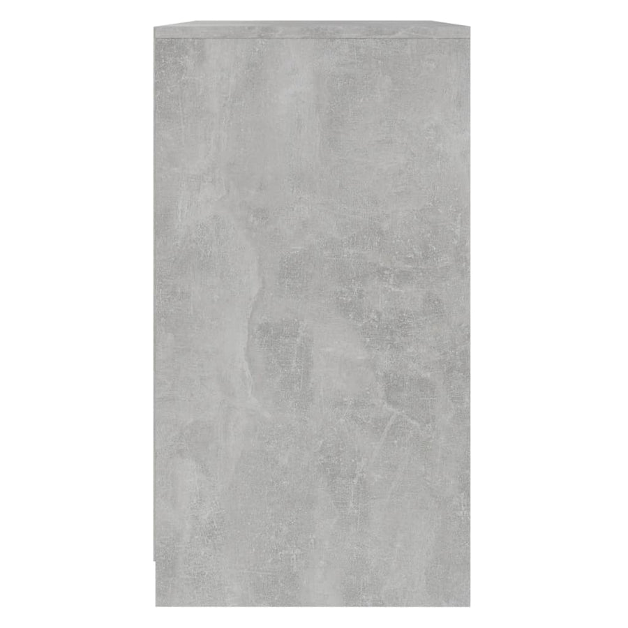 Dressoir 70X40,5X75 Cm Bewerkt Hout Betongrijs
