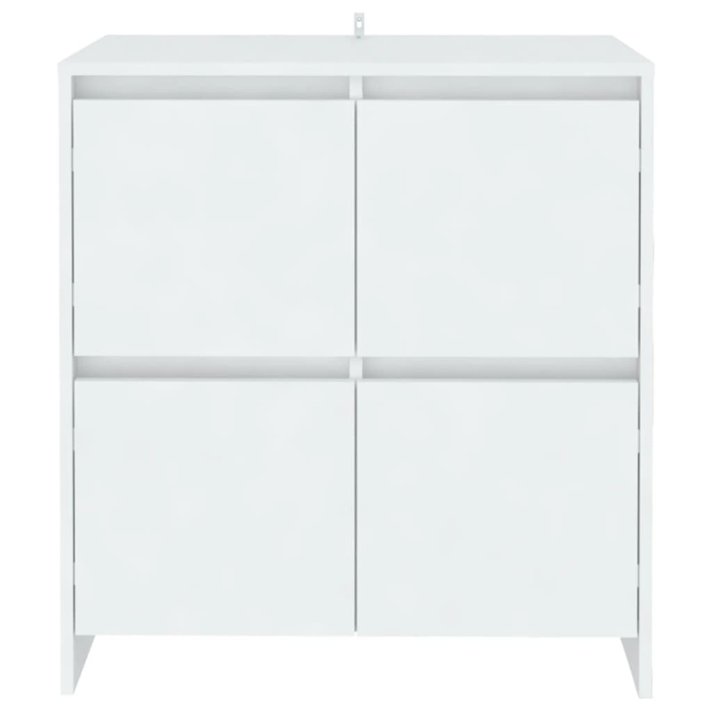 Dressoir 70x41x75 cm bewerkt hout wit