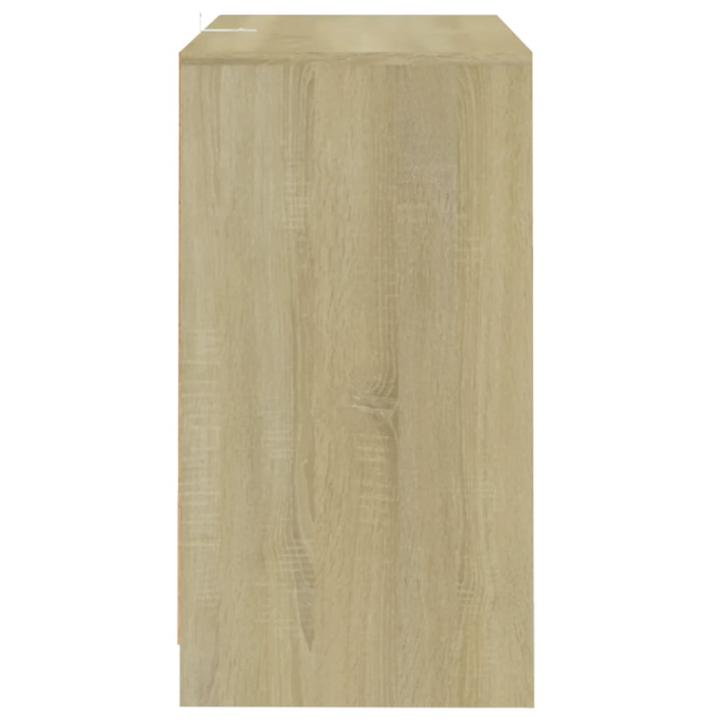 Dressoir 70X4X75 Cm Spaanplaat Kleurig Sonoma eiken