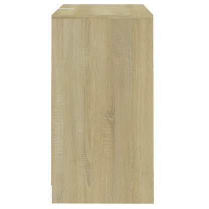 Dressoir 70X4X75 Cm Spaanplaat Kleurig Sonoma eiken
