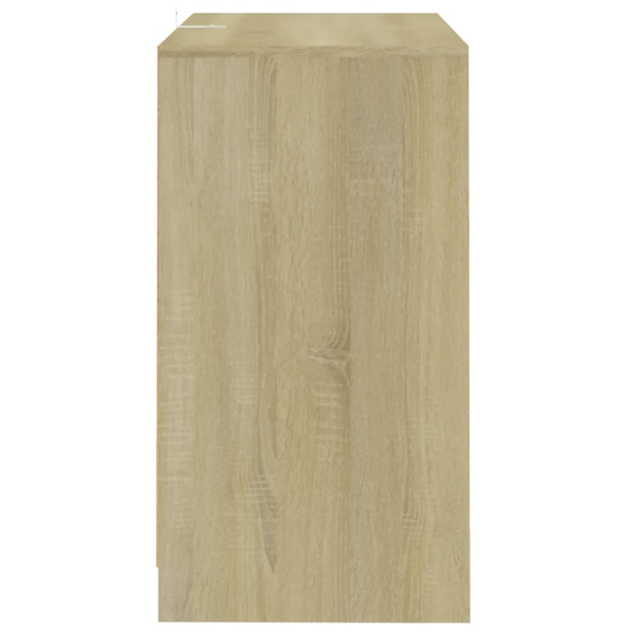 Dressoir 70X4X75 Cm Spaanplaat Kleurig Sonoma eiken