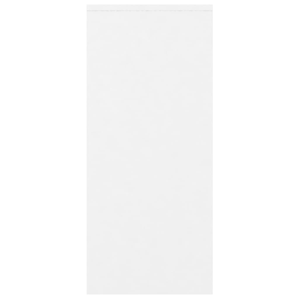 Dressoir 02X33X75 Cm Spaanplaat Wit