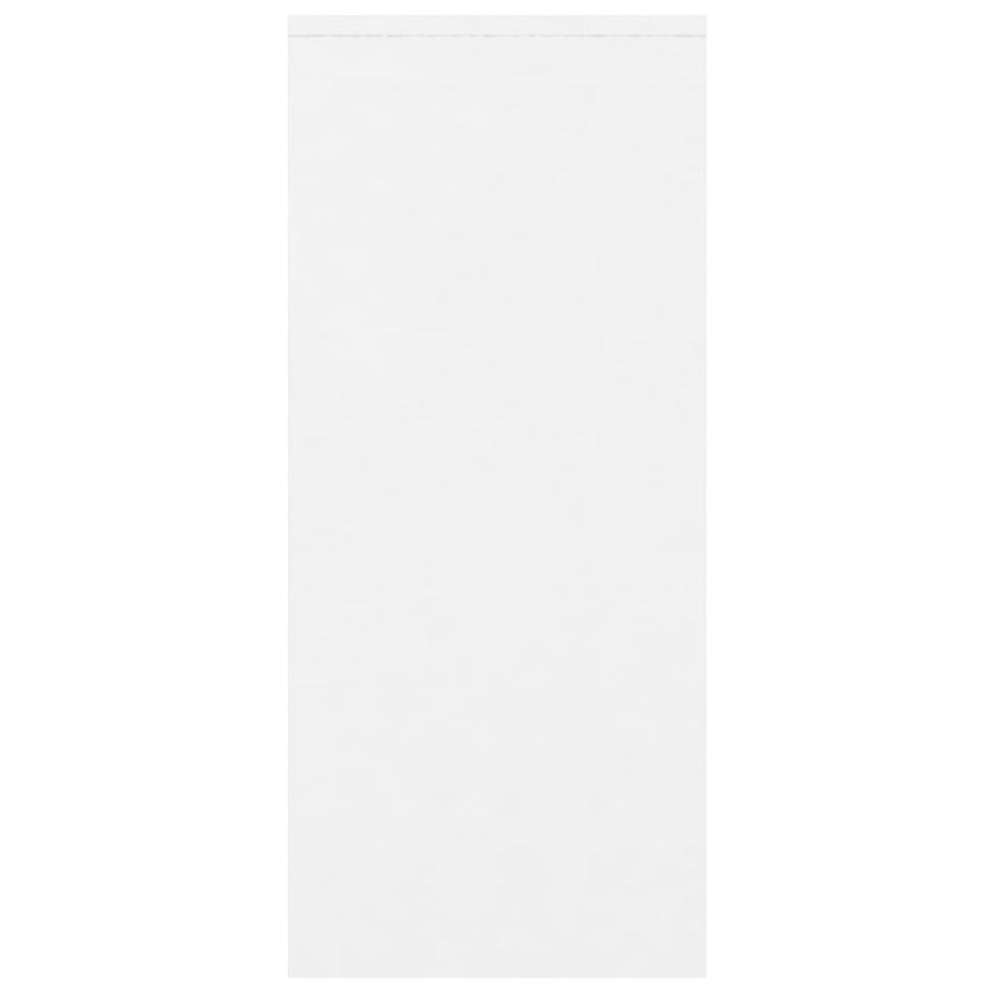 Dressoir 02X33X75 Cm Spaanplaat Wit