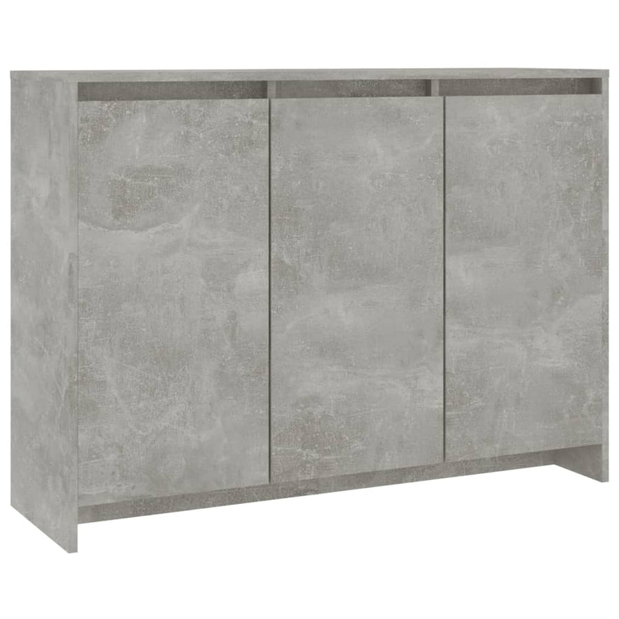 Dressoir 02X33X75 Cm Spaanplaat Betongrijs