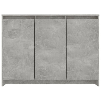 Dressoir 02X33X75 Cm Spaanplaat Betongrijs