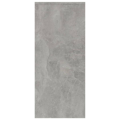 Dressoir 02X33X75 Cm Spaanplaat Betongrijs