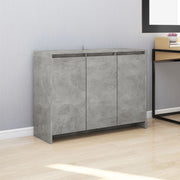 Dressoir 102x33x75 cm spaanplaat betongrijs