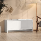 TV cabinet 90x35x40 cm engineered wood white