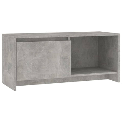 Tv-Meubel 90X35X40 Cm Spaanplaat Betongrijs