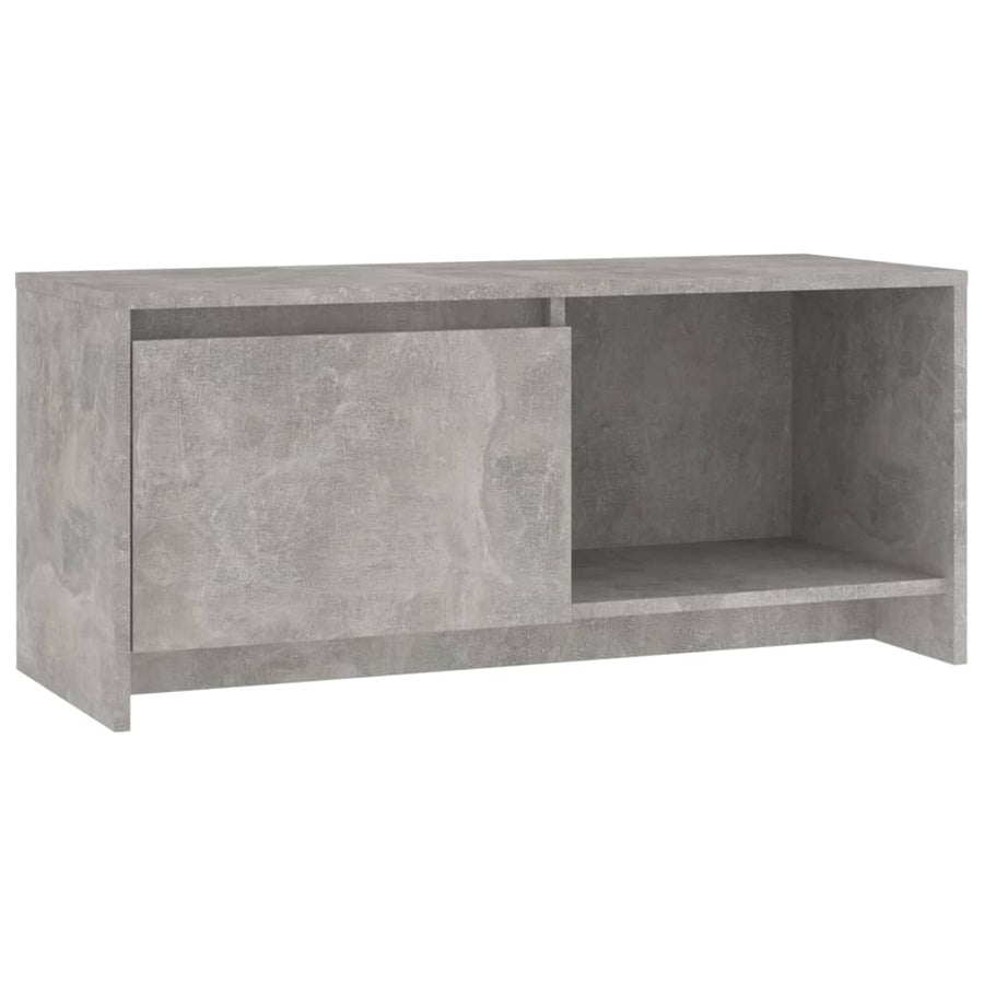 Tv-Meubel 90X35X40 Cm Spaanplaat Betongrijs