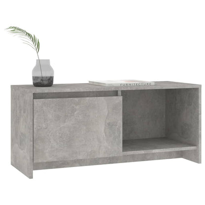 Tv-Meubel 90X35X40 Cm Spaanplaat Betongrijs