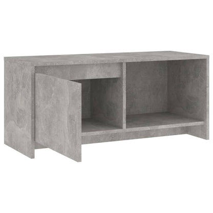 Tv-Meubel 90X35X40 Cm Spaanplaat Betongrijs