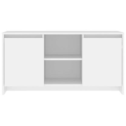 Tv-Meubel 02X37,5X52,5 Cm Spaanplaat Wit