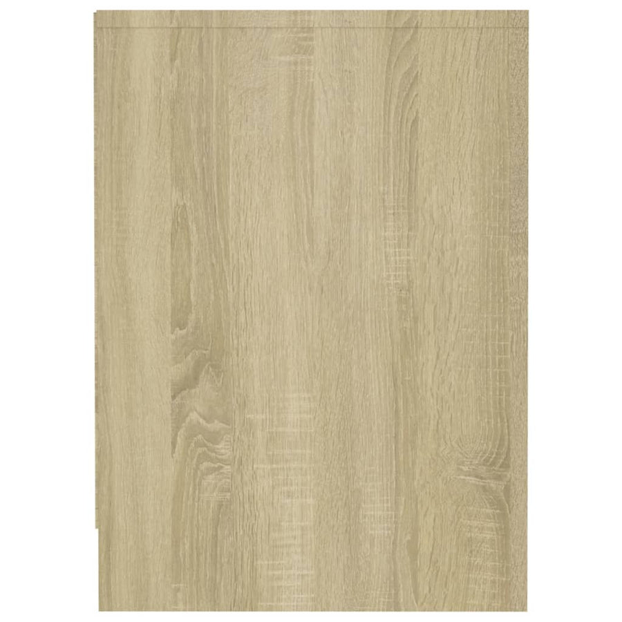 Tv-Meubel 02X37,5X52,5 Cm Spaanplaat Kleurig Sonoma eiken