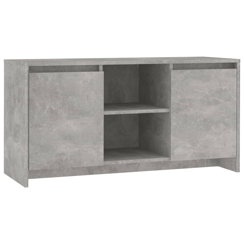 Tv-Meubel 02X37,5X52,5 Cm Spaanplaat Betongrijs