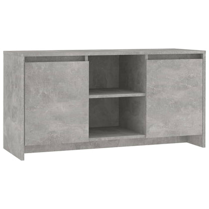 Tv-Meubel 02X37,5X52,5 Cm Spaanplaat Betongrijs