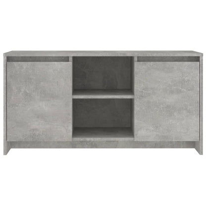 Tv-Meubel 02X37,5X52,5 Cm Spaanplaat Betongrijs