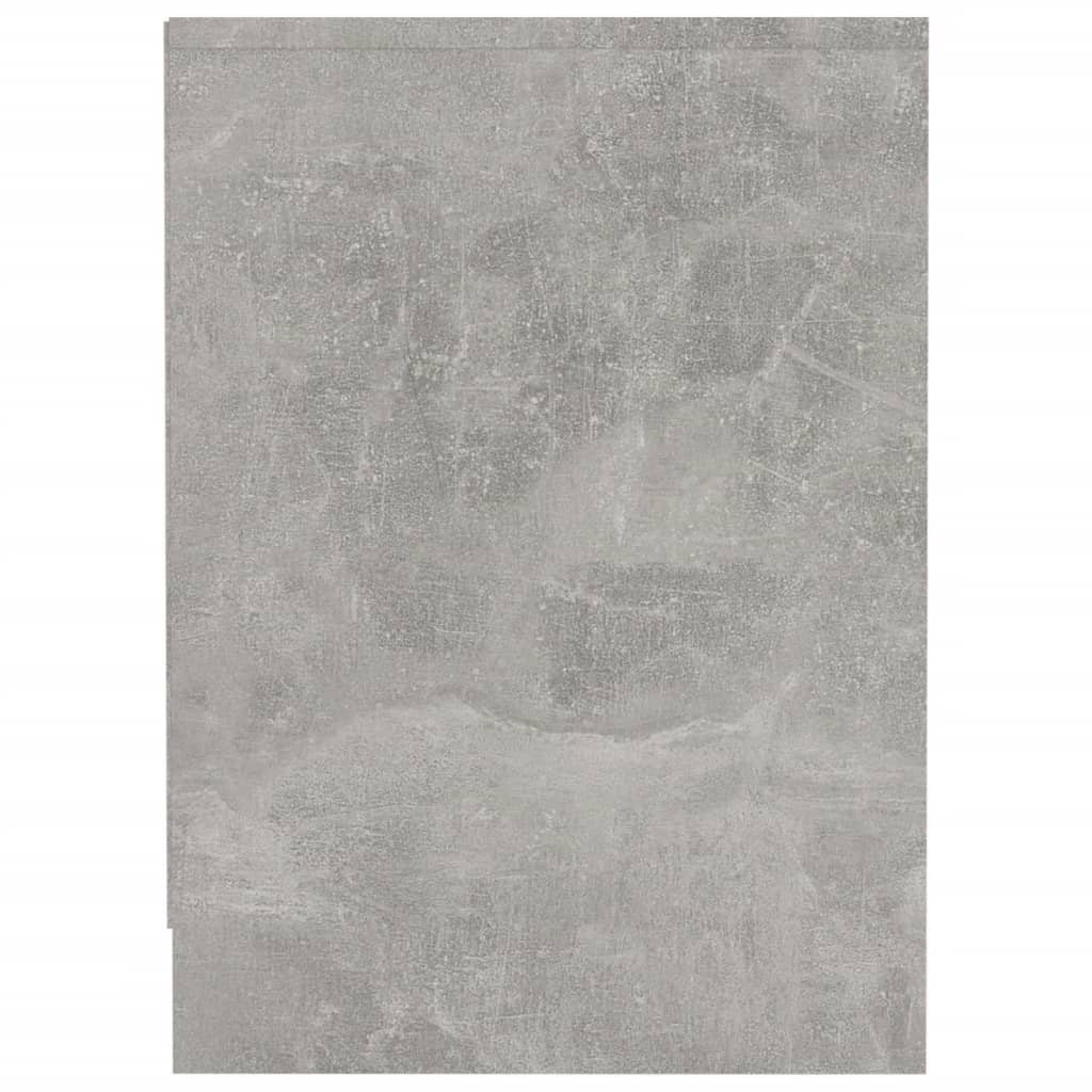 Tv-Meubel 02X37,5X52,5 Cm Spaanplaat Betongrijs