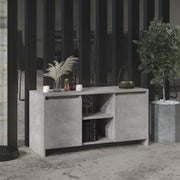 Tv-meubel 102x37,5x52,5 cm spaanplaat betongrijs