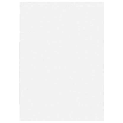 Tv-meubel 102x37,5x52,5 cm bewerkt hout wit