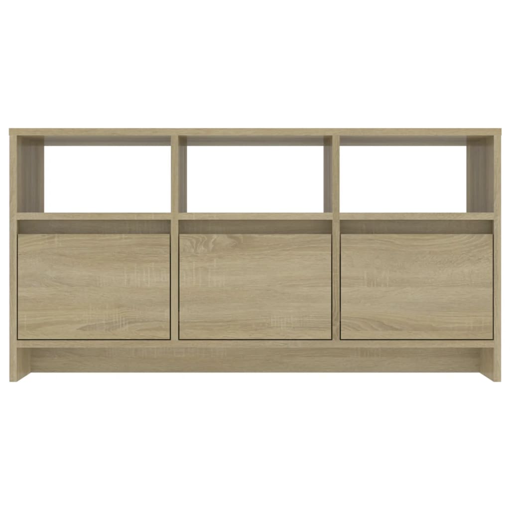 Tv-meubel 102x37,5x52,5 cm bewerkt hout sonoma eikenkleurig