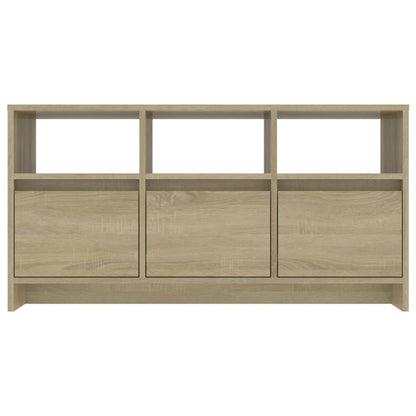 Tv-meubel 102x37,5x52,5 cm bewerkt hout sonoma eikenkleurig