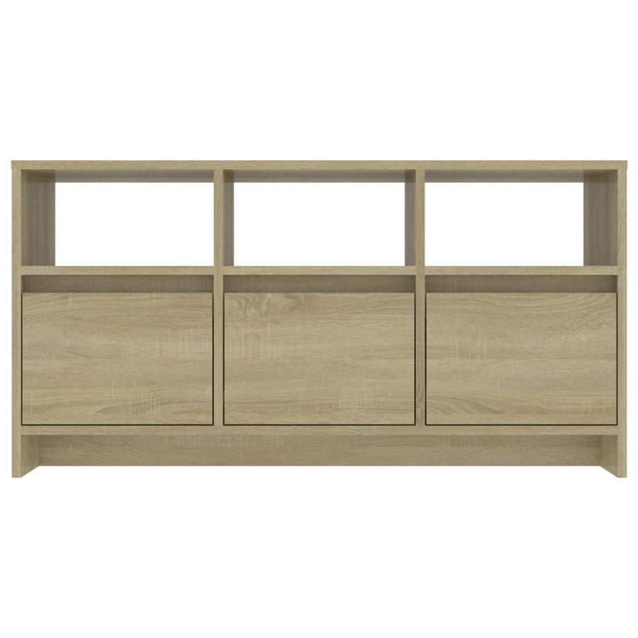 Tv-meubel 102x37,5x52,5 cm bewerkt hout sonoma eikenkleurig