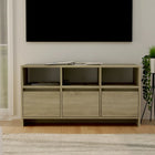 Tv-meubel 102x37,5x52,5 cm bewerkt hout sonoma eiken