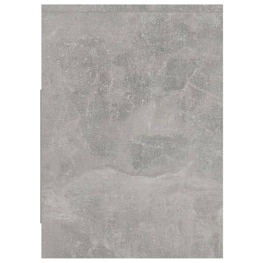 Tv-meubel 102x37,5x52,5 cm bewerkt hout betongrijs