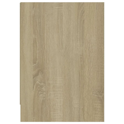 Tv-Meubel 146,5X35X50 Cm Bewerkt Hout Kleurig Sonoma eiken