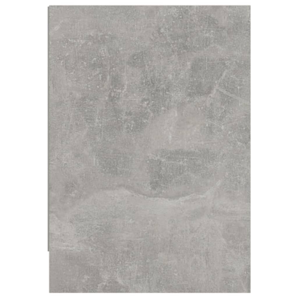 Tv-Meubel 146,5X35X50 Cm Bewerkt Hout Betongrijs