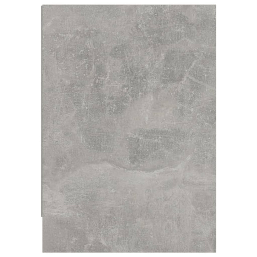Tv-Meubel 146,5X35X50 Cm Bewerkt Hout Betongrijs