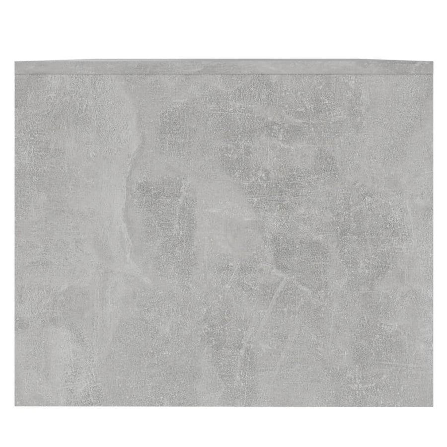 Salontafel 90X50X41,5 Cm Bewerkt Hout Betongrijs