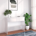Wandtafel 100x35x76,5 cm spaanplaat wit