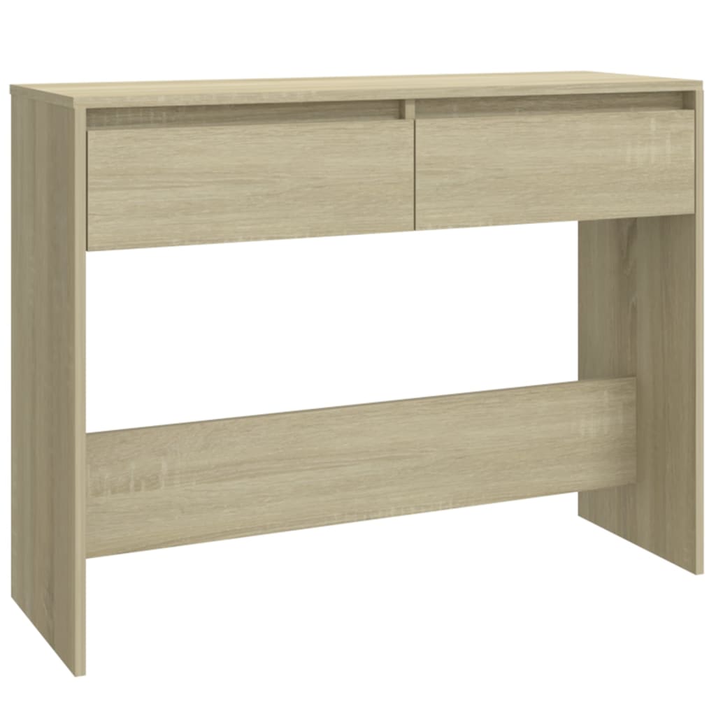 Wandtafel 100X35X76,5 Cm Bewerkt Hout Kleurig Sonoma eiken