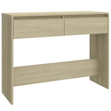 Wandtafel 100X35X76,5 Cm Bewerkt Hout Kleurig Sonoma eiken