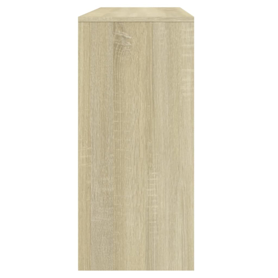Wandtafel 100X35X76,5 Cm Bewerkt Hout Kleurig Sonoma eiken