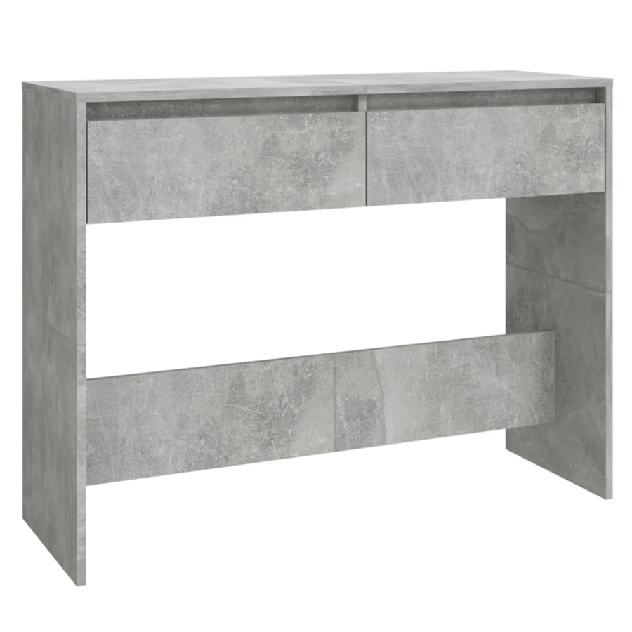 Wandmeubel 100x35x75,5 cm spaanplaat betongrijs Betongrijs