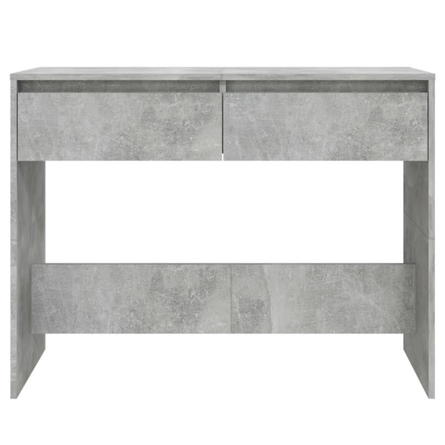 Wandmeubel 100x35x75,5 cm spaanplaat betongrijs Betongrijs
