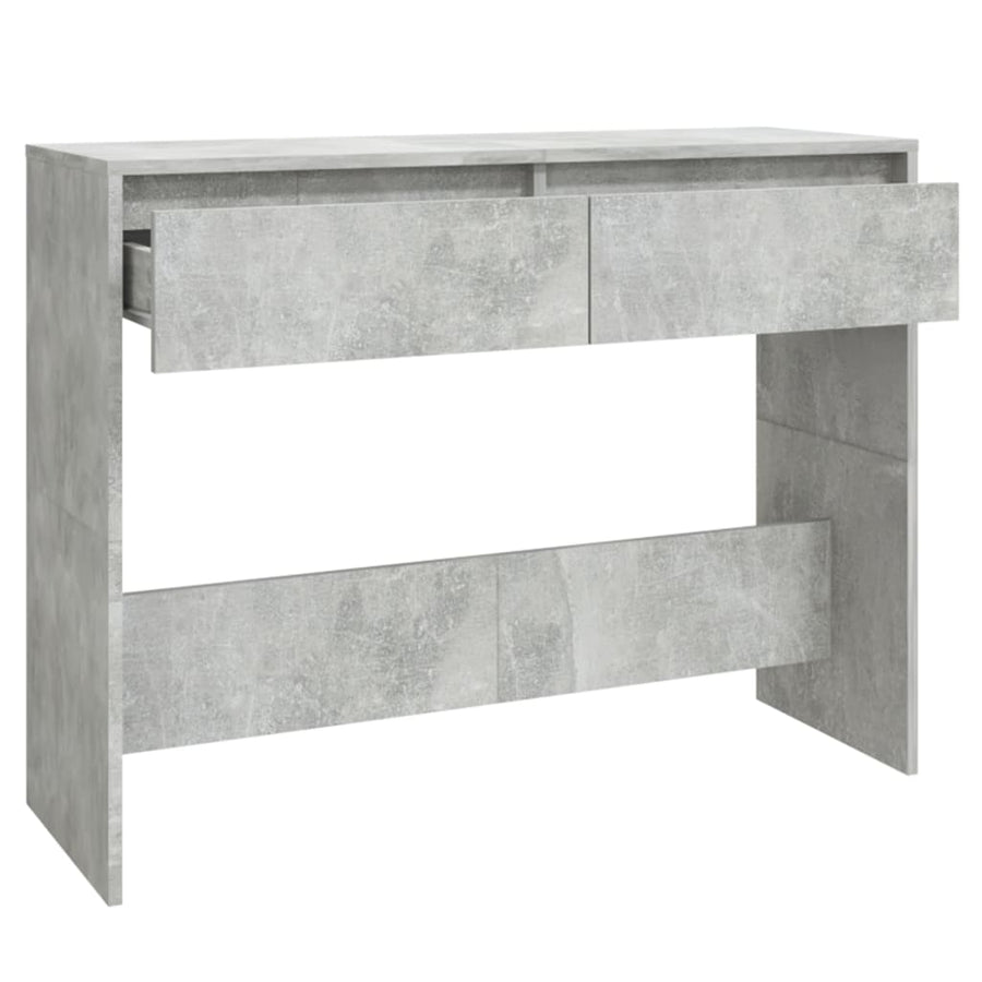 Wandmeubel 100x35x75,5 cm spaanplaat betongrijs Betongrijs
