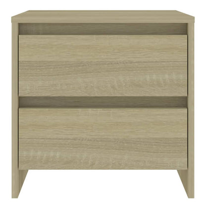 Nachtkastje 45X34,5X44,5 Cm Spaanplaat Kleurig 1 Sonoma eiken