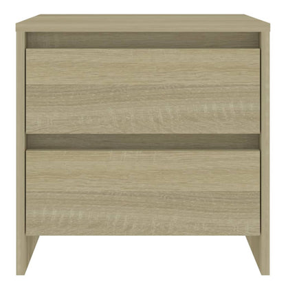 Nachtkastjes 45X34,5X44,5 Xm Spaanplaat Kleur 2 Sonoma eiken
