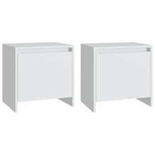 Nachtkastjes 45X34X44,5 Cm Spaanplaat 2 Wit