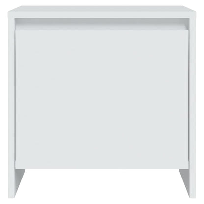 Nachtkastjes 45X34X44,5 Cm Spaanplaat 2 Wit
