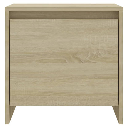 Nachtkastjes 45X34X44,5 Cm Bewerkt Hout Kleur 2 Sonoma eiken