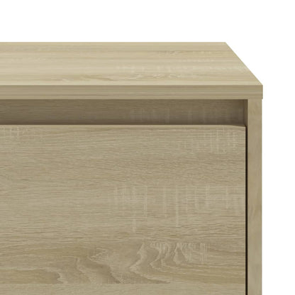 Nachtkastjes 45X34X44,5 Cm Bewerkt Hout Kleur 2 Sonoma eiken
