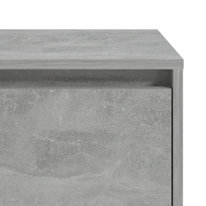 Nachtkastjes 45X34X44,5 Cm Bewerkt Hout 2 Betongrijs