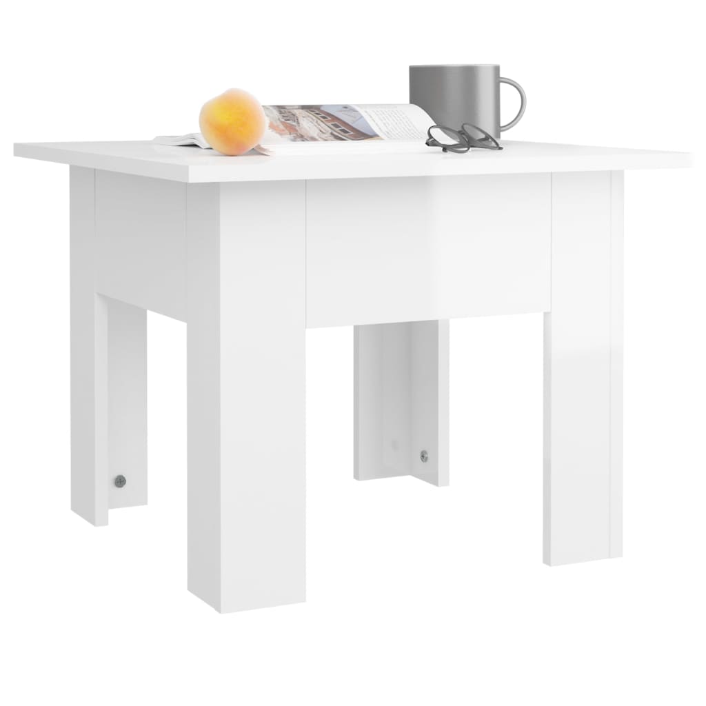 Salontafel Bewerkt Hout 55 x 55 x 42 cm